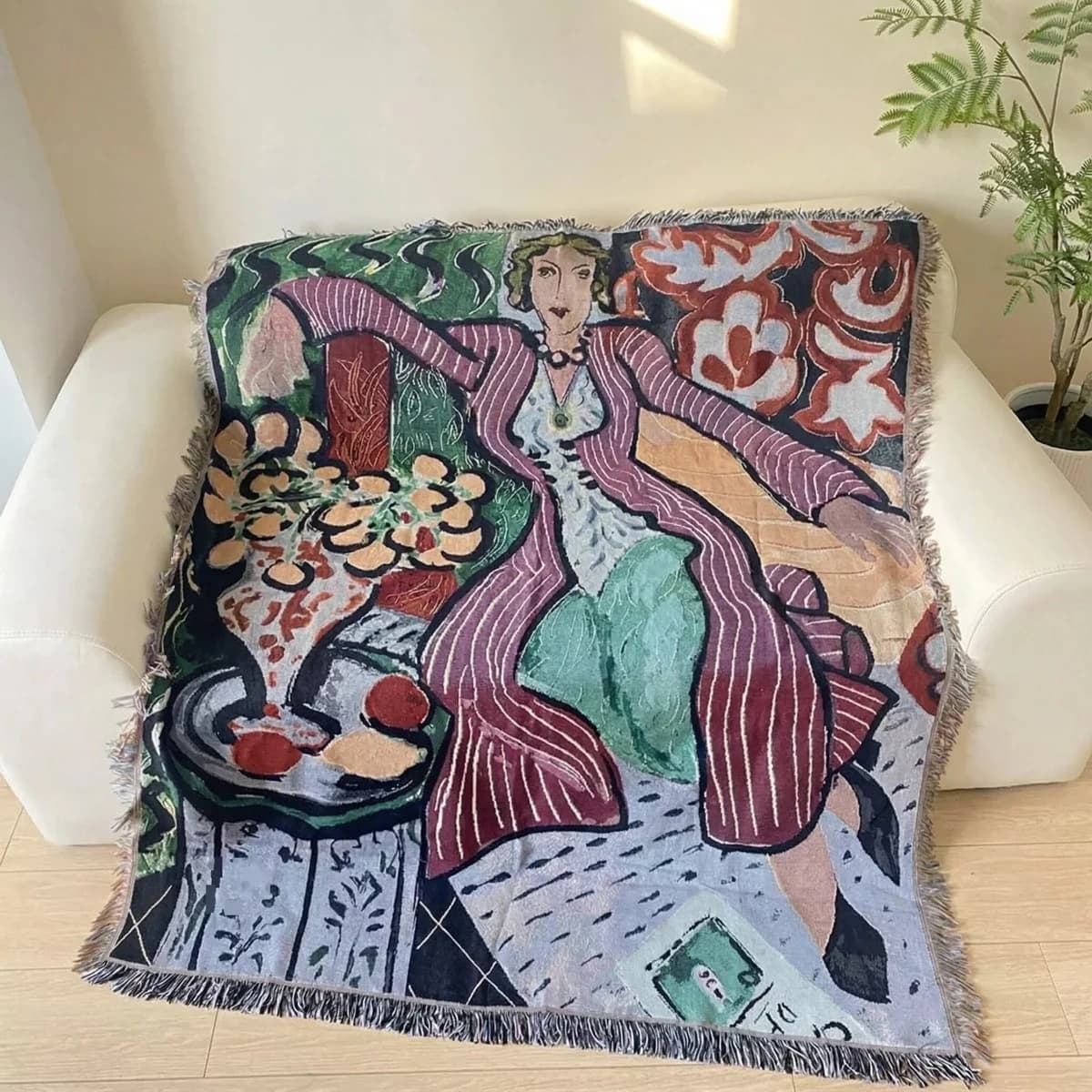 Thảm Treo Tường Phong Cách Matisse