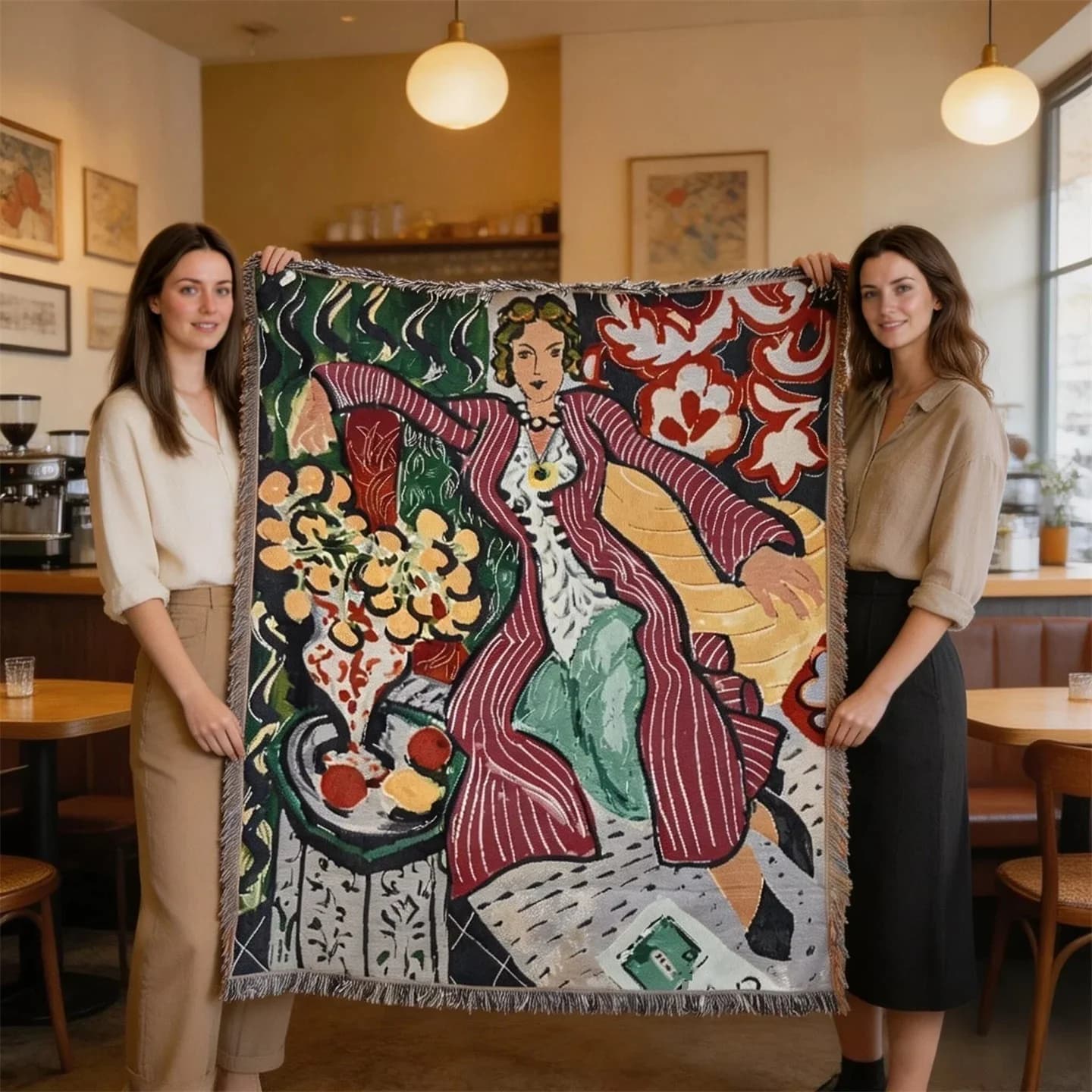 Thảm Treo Tường Phong Cách Matisse